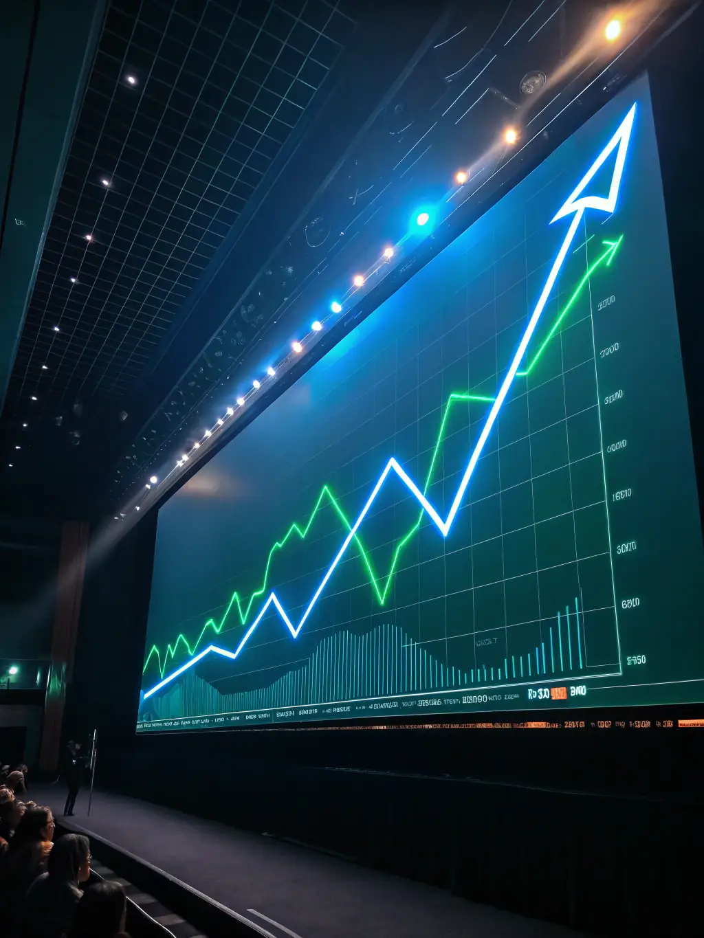 A graph showcasing the increase in brand awareness and engagement achieved through Marketing Alma Vieja's influencer campaigns, demonstrating the agency's impact.