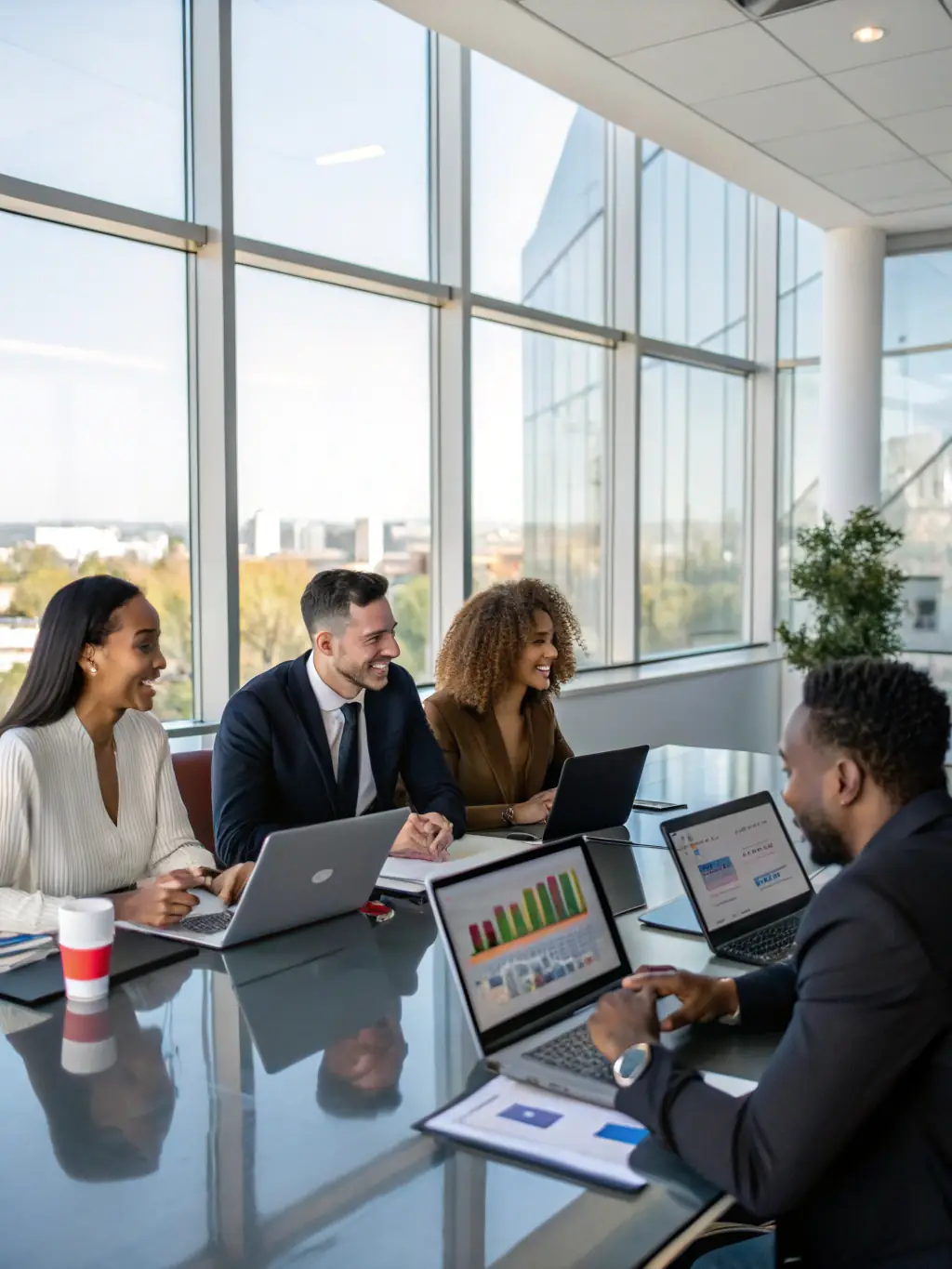 A picture of the Marketing Alma Vieja team strategizing and planning an influencer marketing campaign, emphasizing their expertise and collaborative approach.